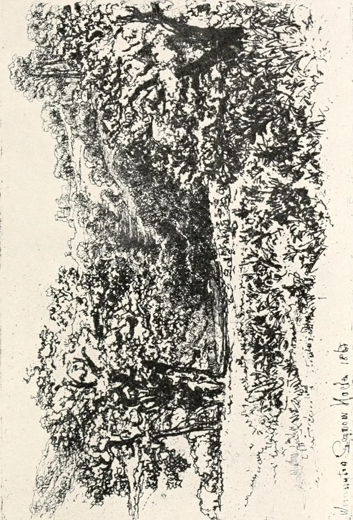 An illustration from French etchers of the second empire, 1916, leaf 144