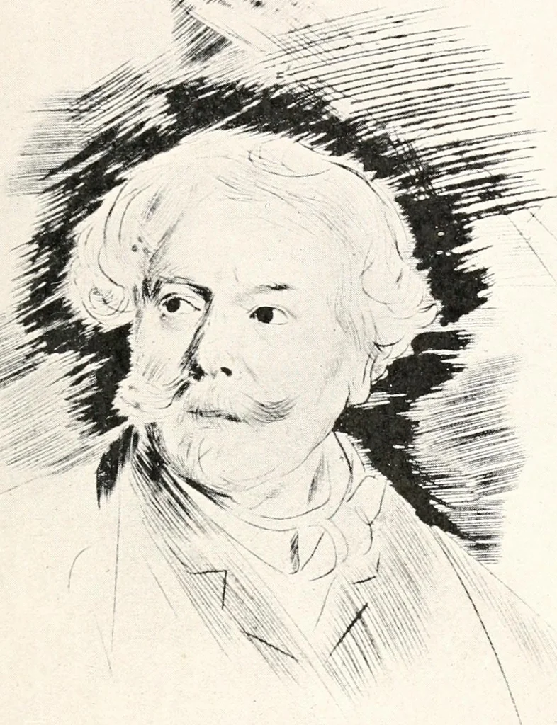 An illustration from French etchers of the second empire, 1916, leaf 172
