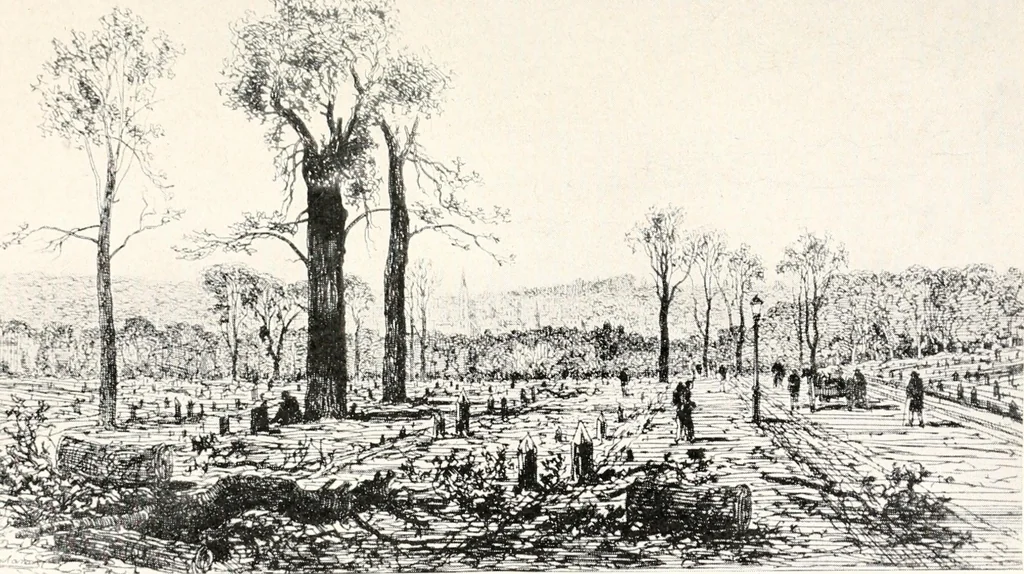 An illustration from French etchers of the second empire, 1916, leaf 196