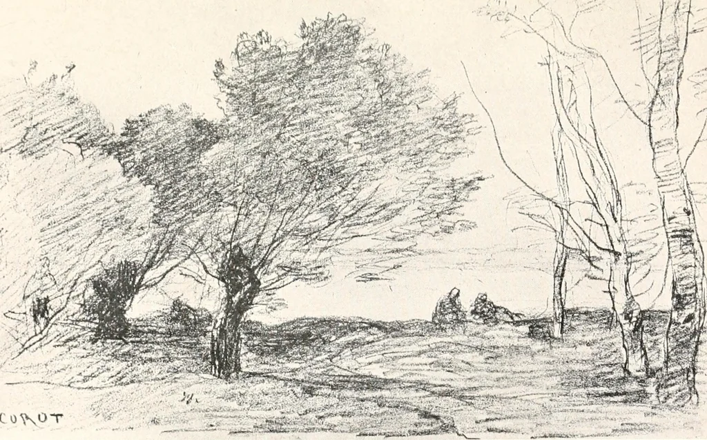 An illustration from French etchers of the second empire, 1916, leaf 232
