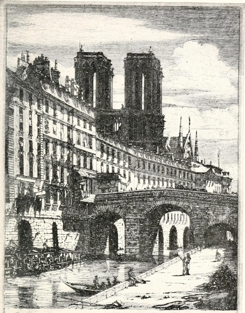 An illustration from French etchers of the second empire, 1916, leaf 46
