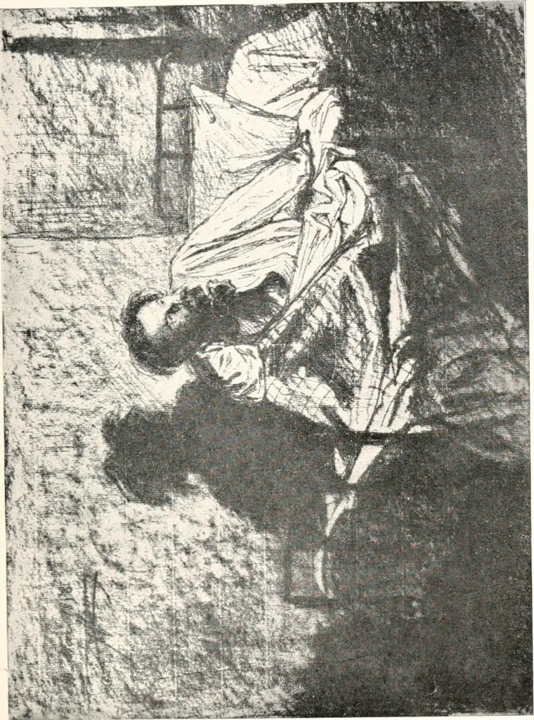 An illustration from French etchers of the second empire, 1916, leaf 48