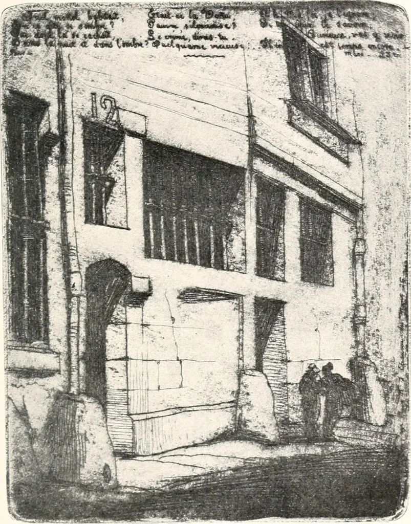 An illustration from French etchers of the second empire, 1916, leaf 72