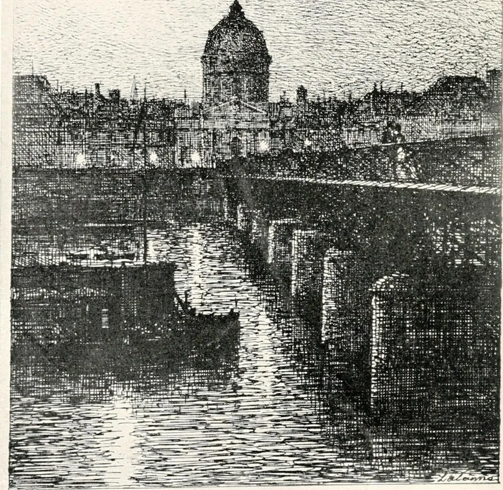 An illustration from French etchers of the second empire, 1916, leaf 9