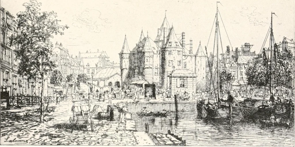 An illustration from French etchers of the second empire, 1916, leaf 96