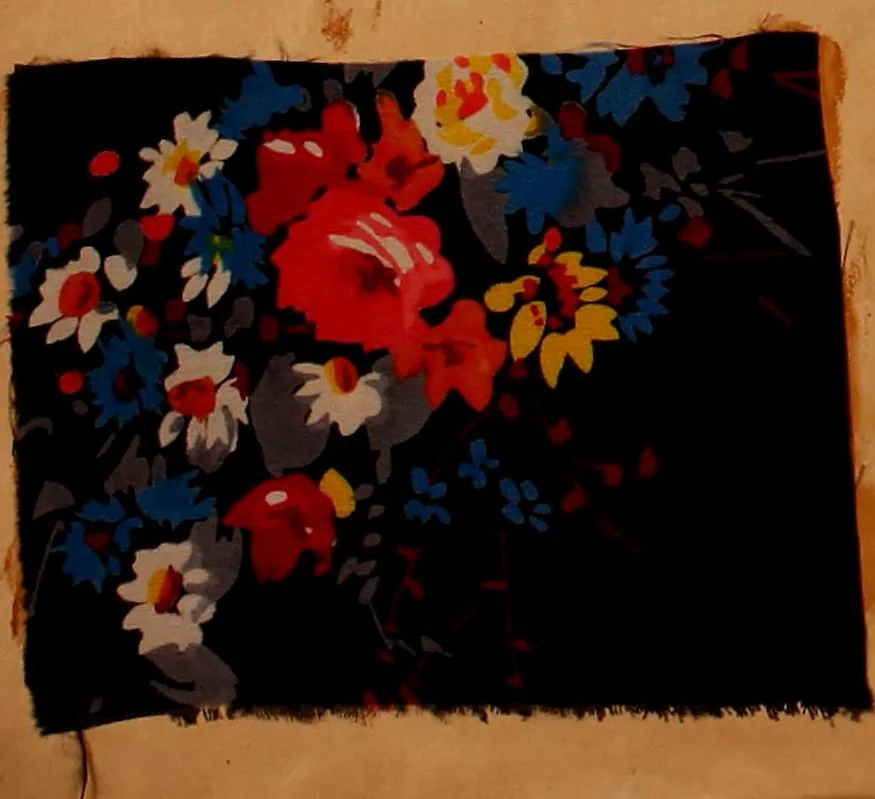 An illustration from [French fabric sample book, 1900, leaf 113
