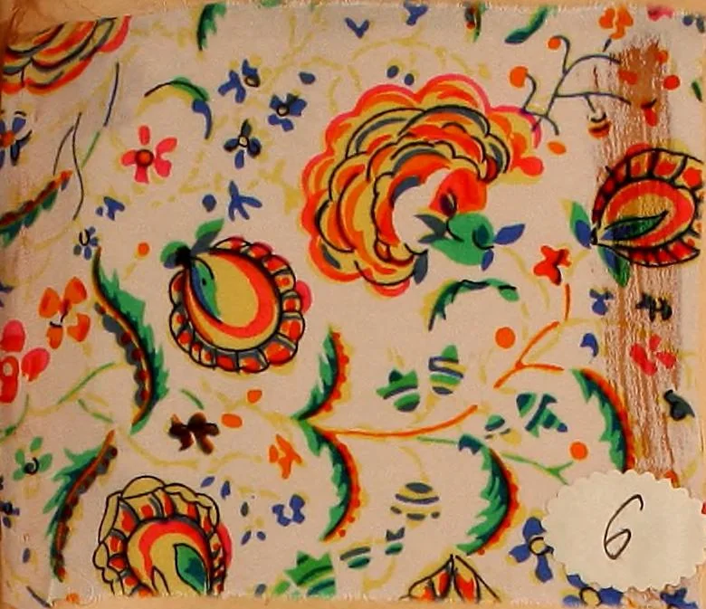 An illustration from [French fabric sample book, 1900, leaf 130