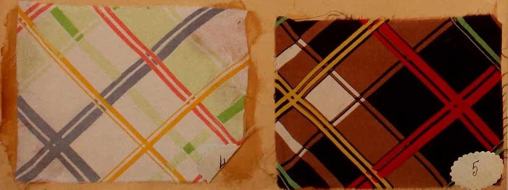 An illustration from [French fabric sample book, 1900, leaf 153