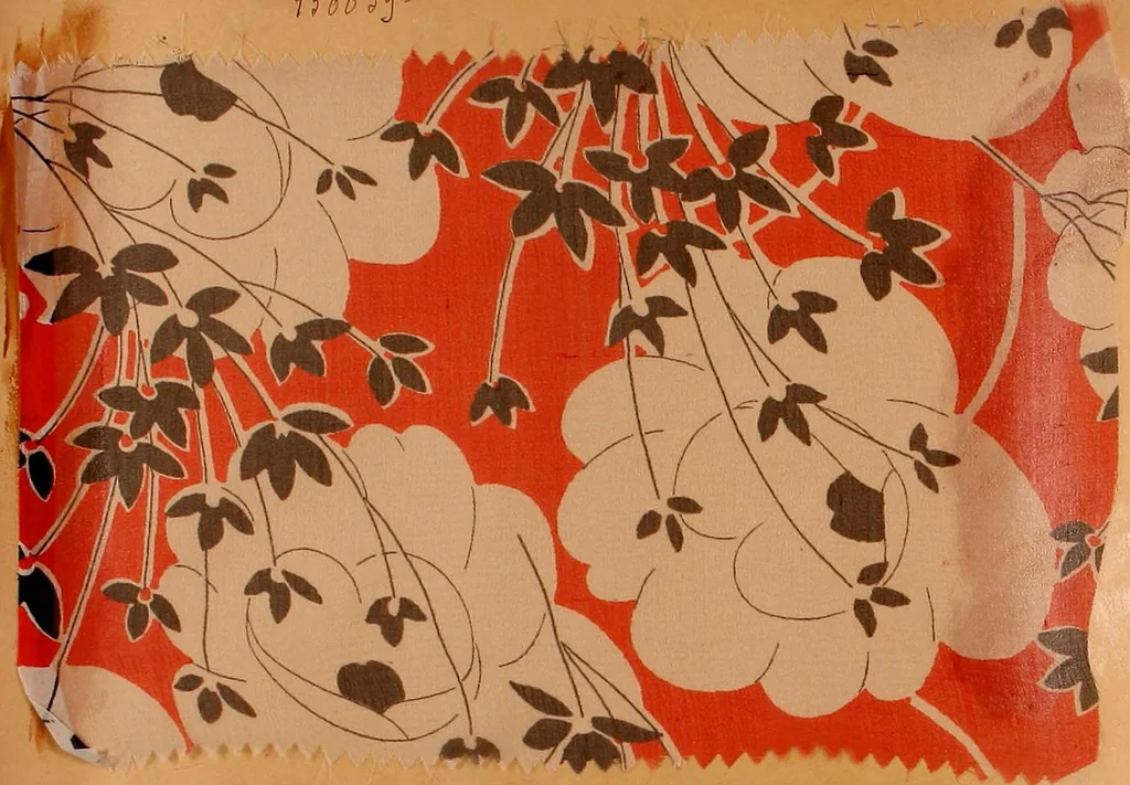 An illustration from [French fabric sample book, 1900, leaf 159