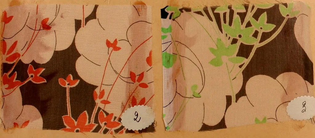 An illustration from [French fabric sample book, 1900, leaf 159