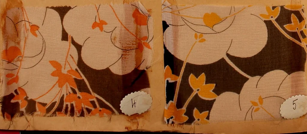 An illustration from [French fabric sample book, 1900, leaf 159