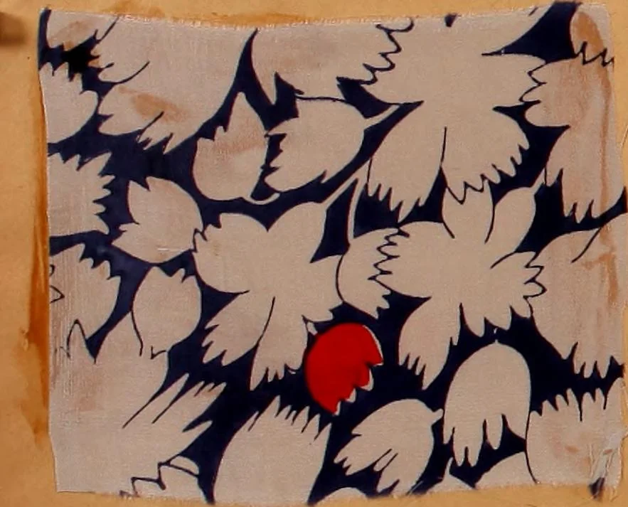 An illustration from [French fabric sample book, 1900, leaf 17