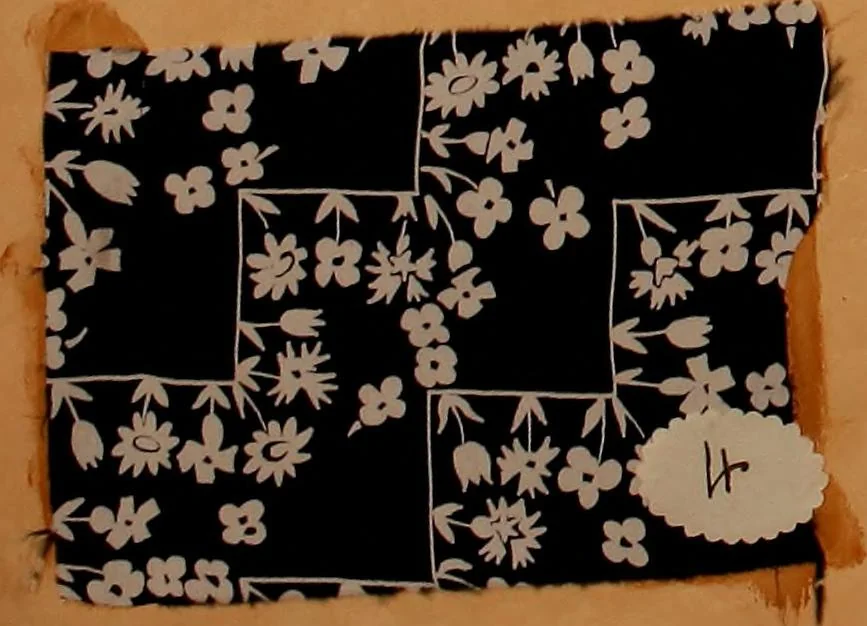 An illustration from [French fabric sample book, 1900, leaf 43