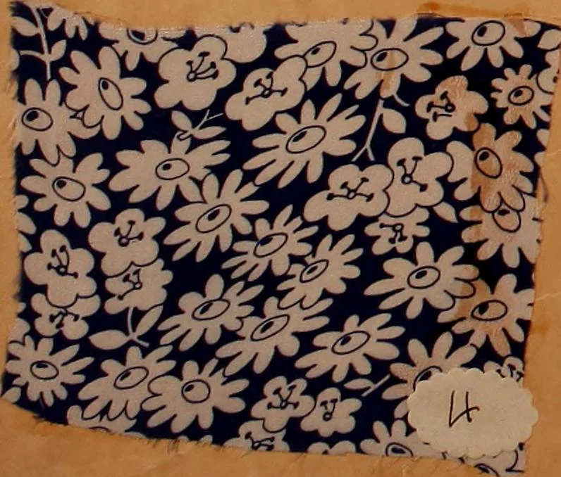 An illustration from [French fabric sample book, 1900, leaf 5
