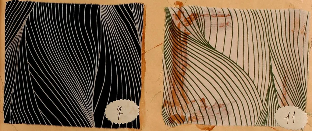 An illustration from [French fabric sample book, 1900, leaf 56