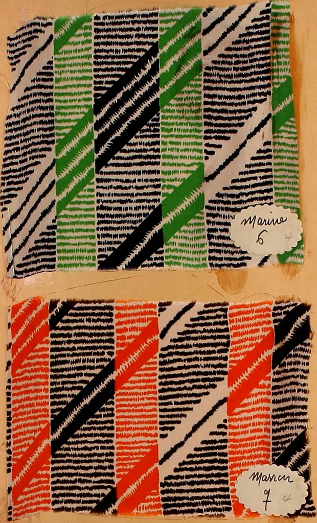 An illustration from [French fabric sample book, 1900, leaf 74