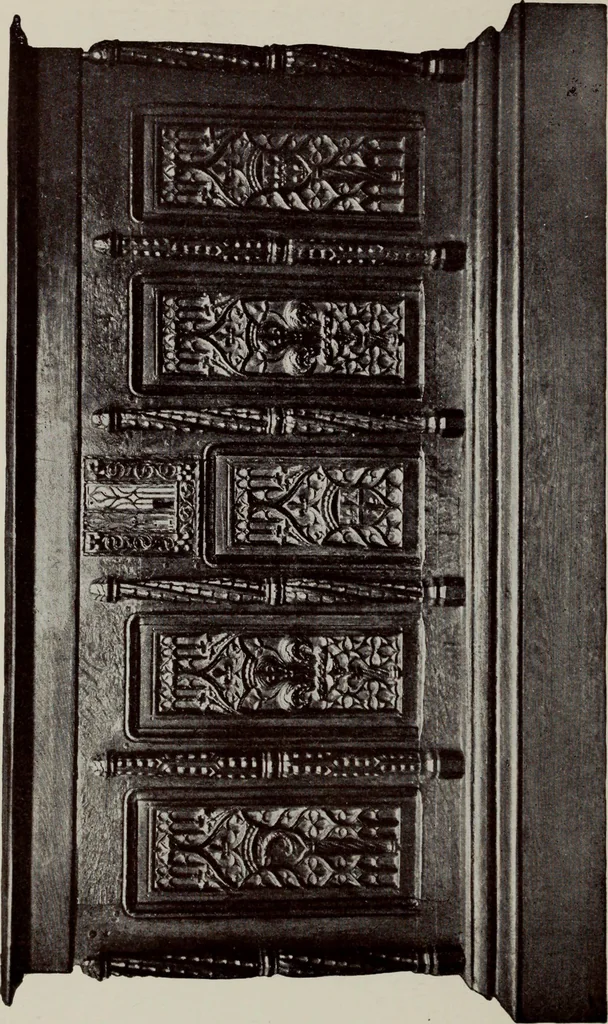 An illustration from French furniture in the middle ages and under Louis XIII, 1900, leaf 180