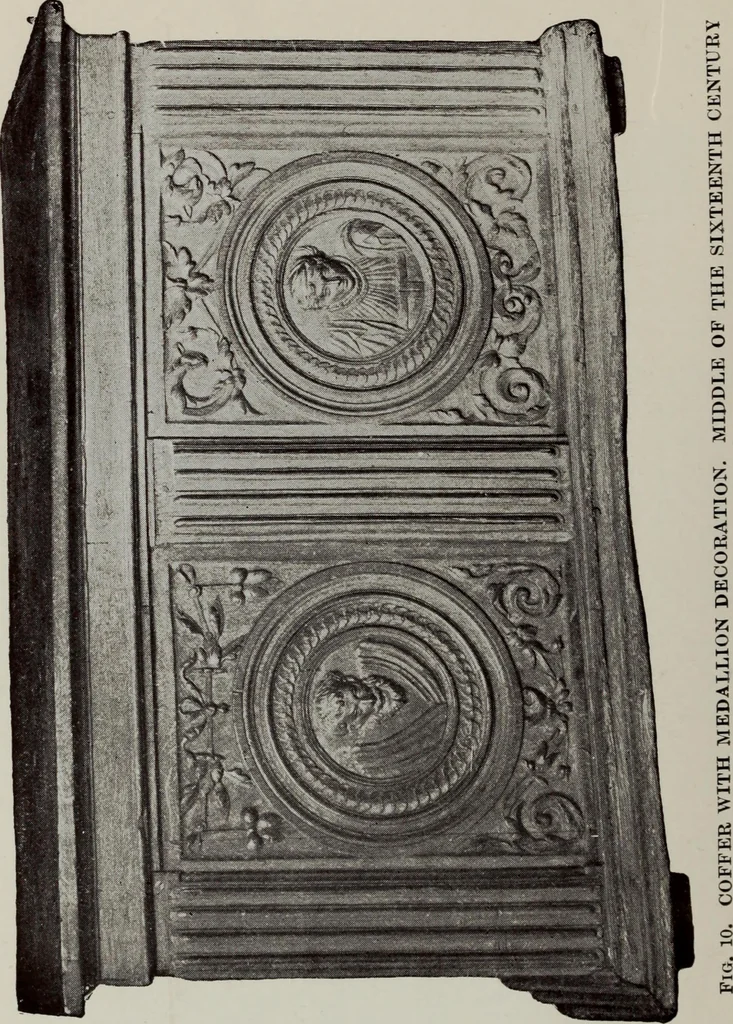 An illustration from French furniture in the middle ages and under Louis XIII, 1900, leaf 188