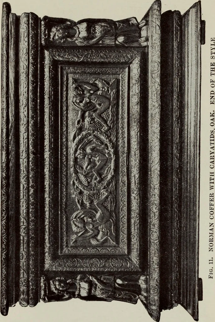 An illustration from French furniture in the middle ages and under Louis XIII, 1900, leaf 189