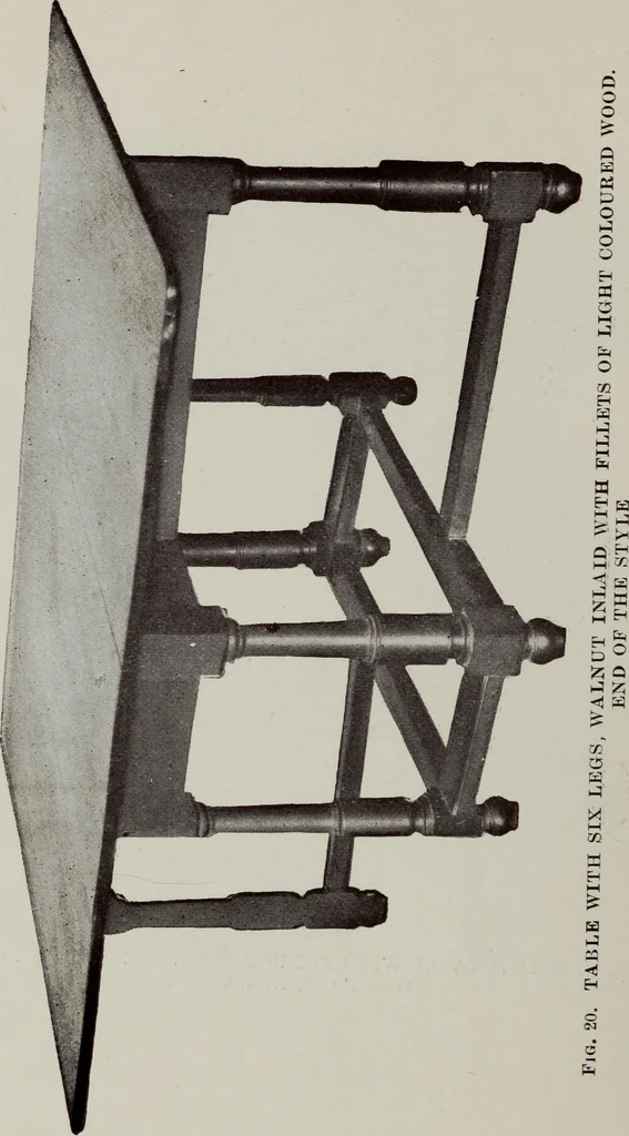 An illustration from French furniture in the middle ages and under Louis XIII, 1900, leaf 198