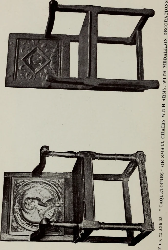 An illustration from French furniture in the middle ages and under Louis XIII, 1900, leaf 200