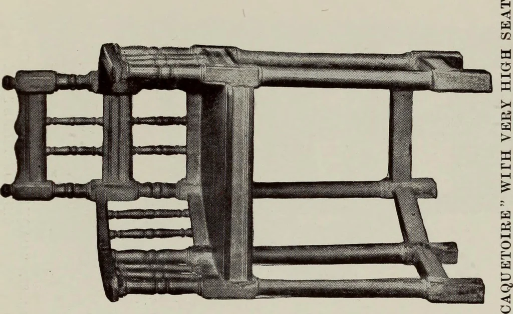 An illustration from French furniture in the middle ages and under Louis XIII, 1900, leaf 201