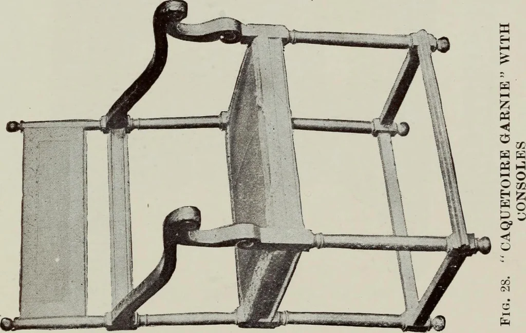 An illustration from French furniture in the middle ages and under Louis XIII, 1900, leaf 203