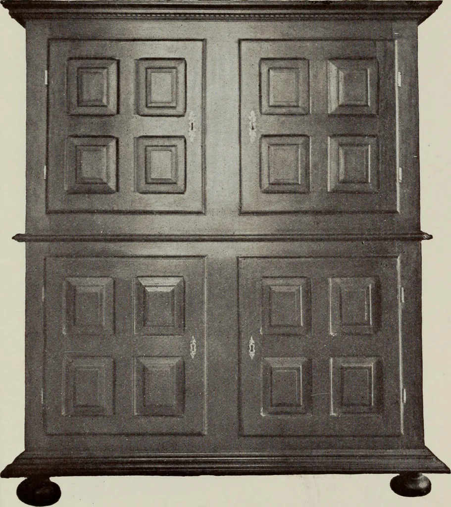 An illustration from French furniture in the middle ages and under Louis XIII, 1900, leaf 207