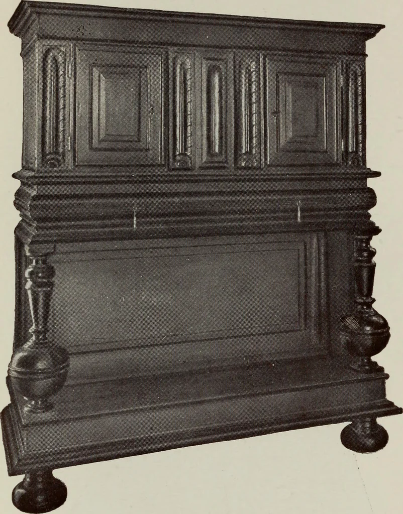 An illustration from French furniture in the middle ages and under Louis XIII, 1900, leaf 213
