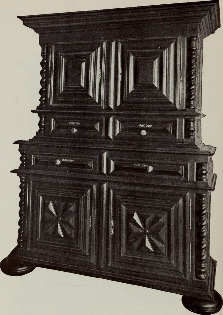 An illustration from French furniture in the middle ages and under Louis XIII, 1900, leaf 218