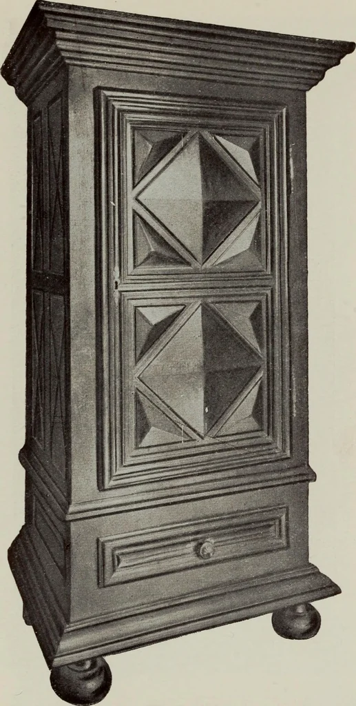 An illustration from French furniture in the middle ages and under Louis XIII, 1900, leaf 219