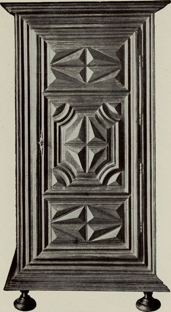 An illustration from French furniture in the middle ages and under Louis XIII, 1900, leaf 221