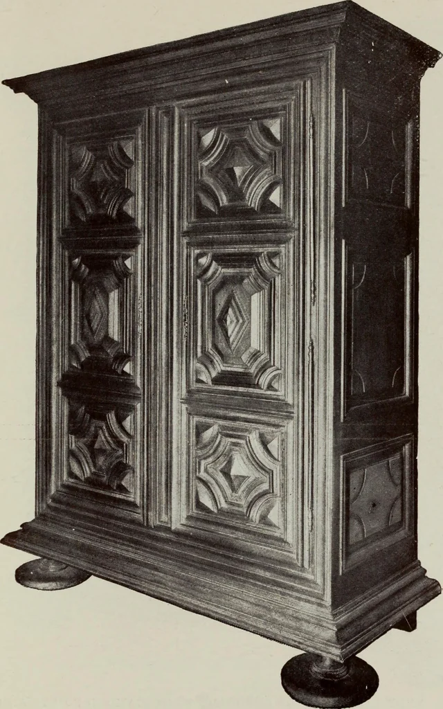 An illustration from French furniture in the middle ages and under Louis XIII, 1900, leaf 223