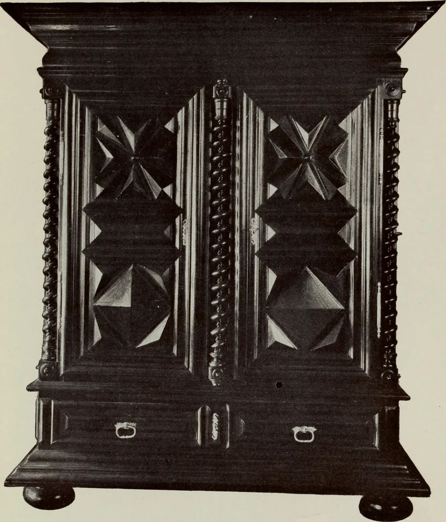 An illustration from French furniture in the middle ages and under Louis XIII, 1900, leaf 225
