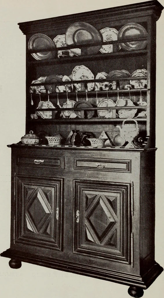 An illustration from French furniture in the middle ages and under Louis XIII, 1900, leaf 226