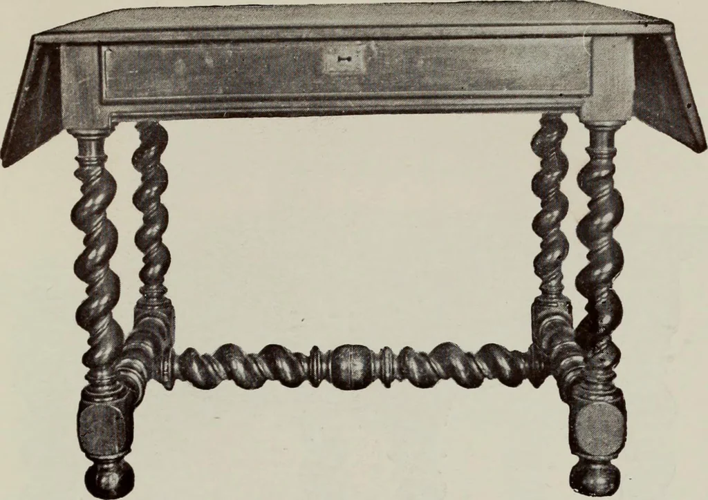 An illustration from French furniture in the middle ages and under Louis XIII, 1900, leaf 227