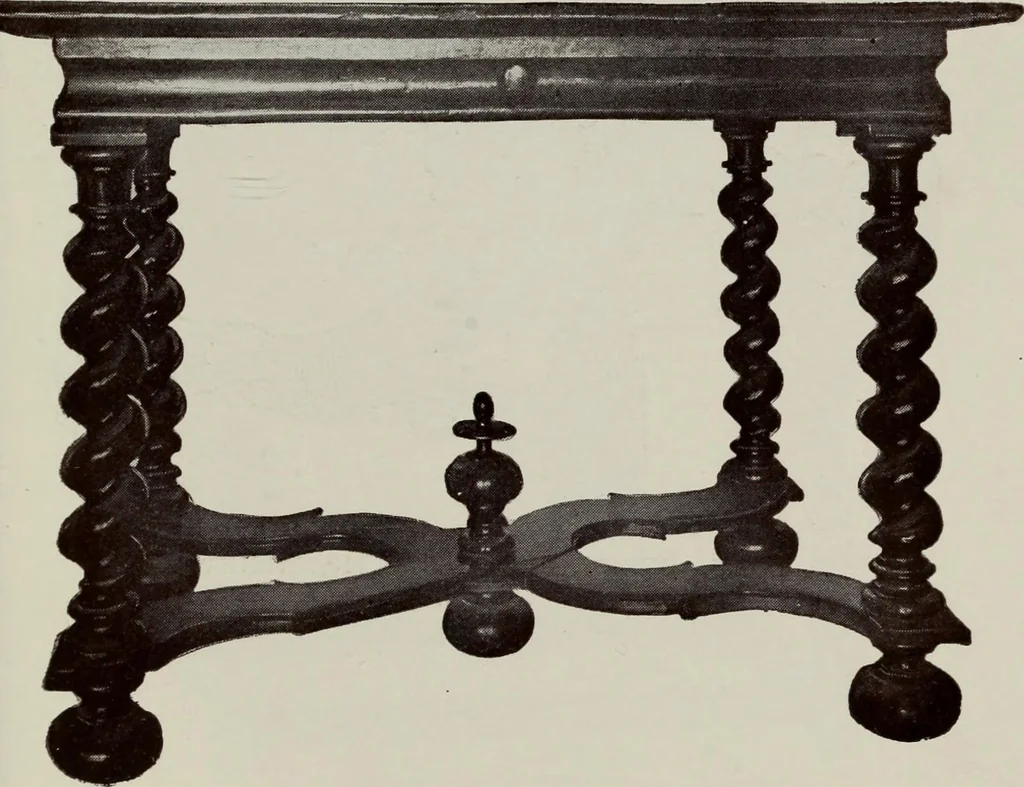 An illustration from French furniture in the middle ages and under Louis XIII, 1900, leaf 227