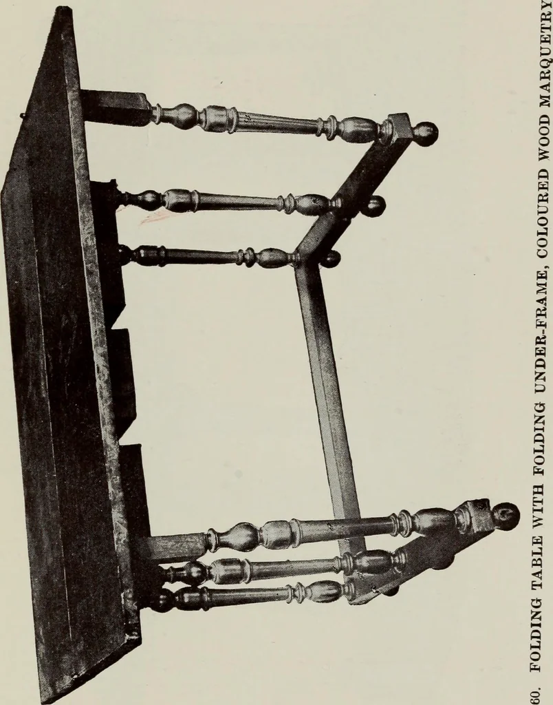 An illustration from French furniture in the middle ages and under Louis XIII, 1900, leaf 231