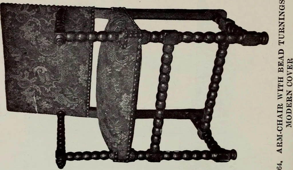 An illustration from French furniture in the middle ages and under Louis XIII, 1900, leaf 234
