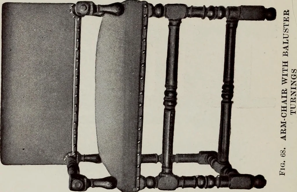 An illustration from French furniture in the middle ages and under Louis XIII, 1900, leaf 236