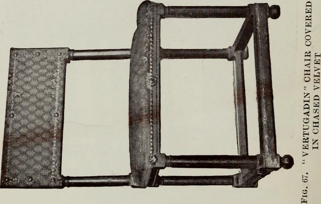 An illustration from French furniture in the middle ages and under Louis XIII, 1900, leaf 236