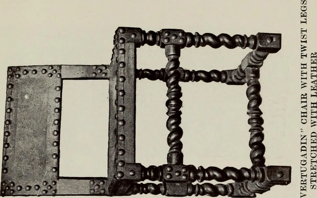 An illustration from French furniture in the middle ages and under Louis XIII, 1900, leaf 237
