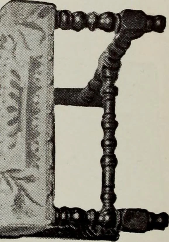 An illustration from French furniture in the middle ages and under Louis XIII, 1900, leaf 238