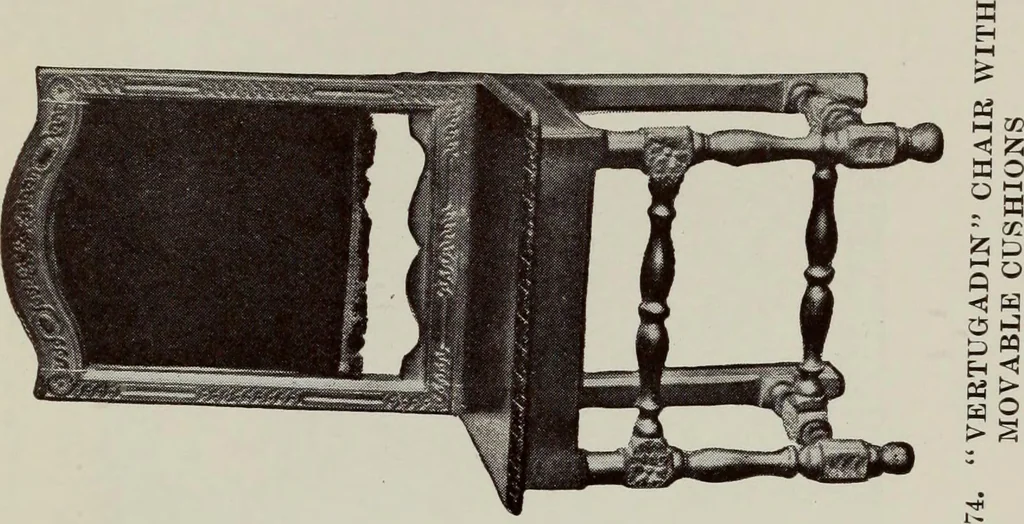 An illustration from French furniture in the middle ages and under Louis XIII, 1900, leaf 239