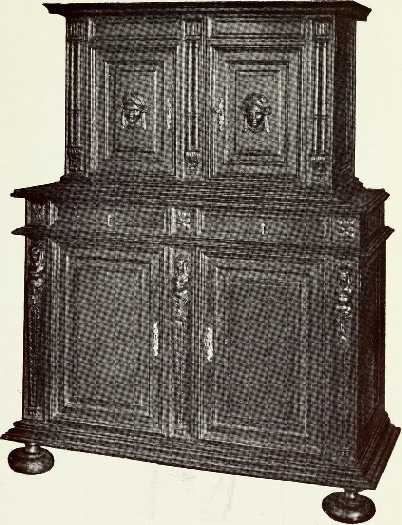 An illustration from French furniture in the middle ages and under Louis XIII, 1900, leaf 189
