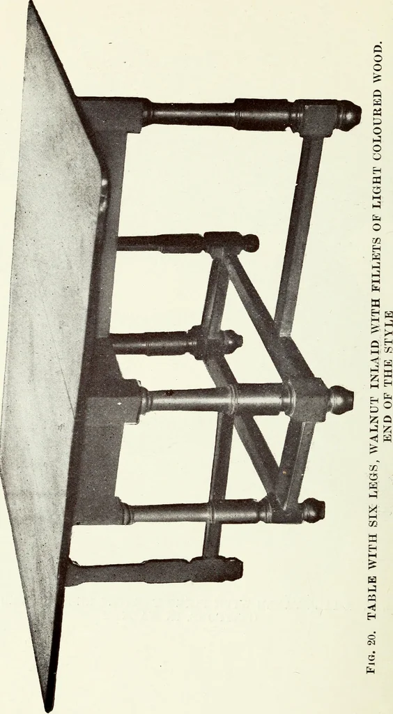 An illustration from French furniture in the middle ages and under Louis XIII, 1900, leaf 196