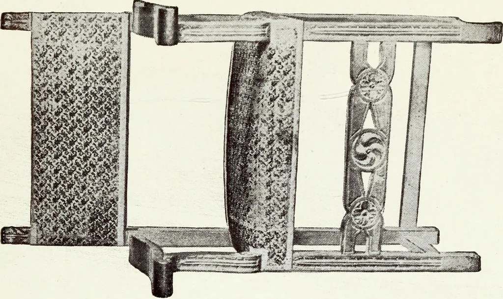 An illustration from French furniture in the middle ages and under Louis XIII, 1900, leaf 201