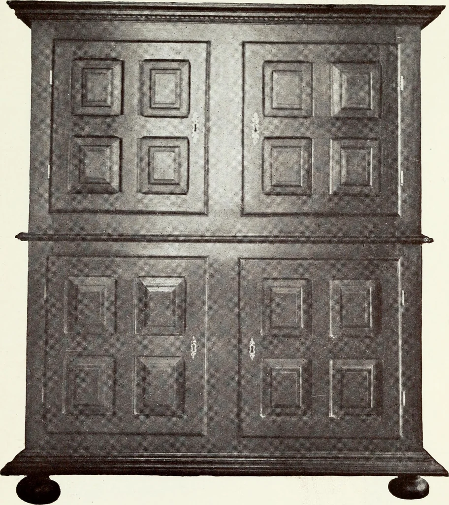 An illustration from French furniture in the middle ages and under Louis XIII, 1900, leaf 205