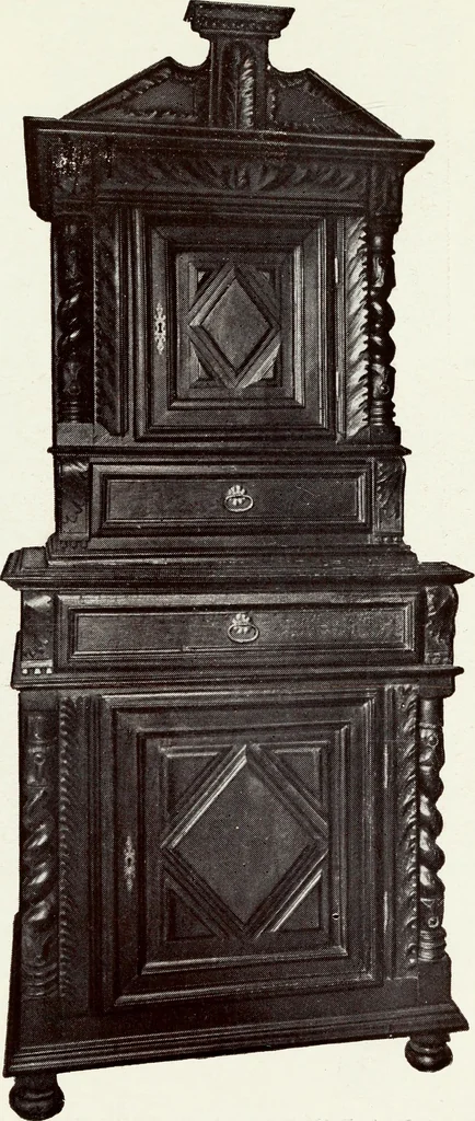 An illustration from French furniture in the middle ages and under Louis XIII, 1900, leaf 209