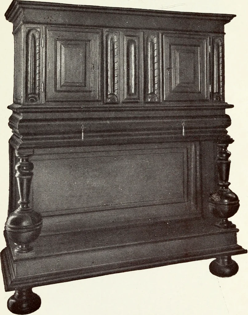 An illustration from French furniture in the middle ages and under Louis XIII, 1900, leaf 211